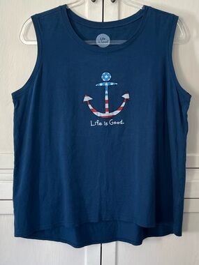 LIFE IS GOOD | Lg | Muscle Tee